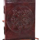 Celtic Knot leather blank book w/ cord