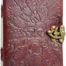 Greenman leather blank book w/ latch