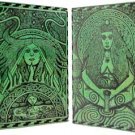 Goddess leather blank book w/ latch