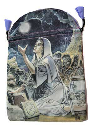 Drawing Down the Moon Tarot Bag by Lo Scarabeo 6" x 9"