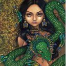 Priestess of Quetzalcoatl mouse pad