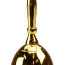 Altar Bell with Plain Design 2 3/4" gold plated