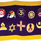 Interfaith Universal Worship Banner 60" x 29"
