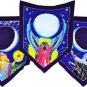 Triple Moon Goddess Prayer Flags 60" x 29"