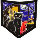Halloween Cat Flag 20" x 24"