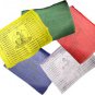 Tibetan Buddha prayer flag 8" x 9 1/2"