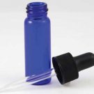 1 Dram Bottle Blue Dropper