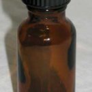 Amber Glass Bottle 1/2 oz