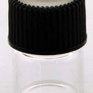 5/8 dram Clear Round Bottle
