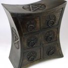 Six Drawer Pentagram Herb Cupboard