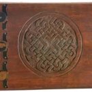 Celtic Knot Wooden Chest