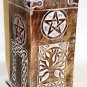 Pentagram and Tree Incense Chest