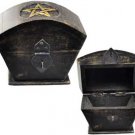 Pentagram chest 5 3/4" x 4 1/2" x 4"