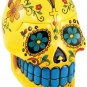 Yellow Day of the Dead Skull box