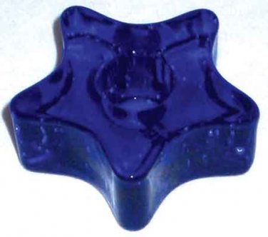 Blue Star Chime candle holder