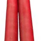 7" Light Red taper pair