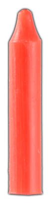 Orange coach candle