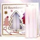 White Chime Candle 20 pack