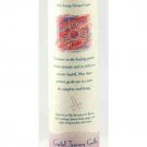 Good Health Reiki Charged Pillar candle