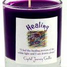 Healing soy votive candle