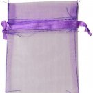 5" x 6" Lavender organza pouch