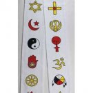 Interfaith Minister's Stole white