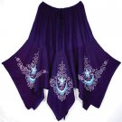 Celtic Moon Long Skirt purple