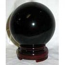 50mm Black crystal ball