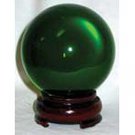 50mm Green crystal ball