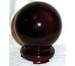 Red Crystal Ball 80mm