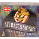 Attracts Money HEM cone 10 pack