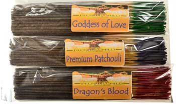 Bulk Pack (90 - 95) Premium Patchouli incense stick flower child (colored tips)