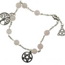 Rose Quartz anklet