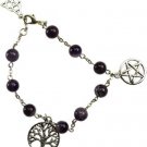 Amethyst bracelet