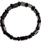 Magnetic Amethyst bracelet w/ Beads