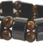 Magnetic Hematite bracelet w/ Beads