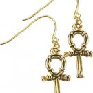 Ankh earrings