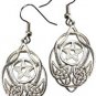 Celtic Knot Pentagram earrings