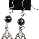 Hematite Triquetra earrings