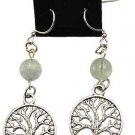 Fluorite Tree of Life earrings