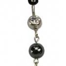 Hematite Tree of Life belly ring