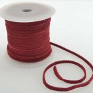 Red Suede Lace 3mm 25meters cord