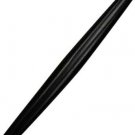 3" Black hair pipe