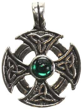 Celtic cross necklace