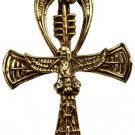 Ankh bronze necklace