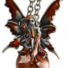 Scarlet Bubble Rider necklace