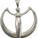 Cresent Moon Goddess necklace