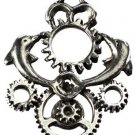 Steampunk Dolphins necklace
