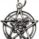 Fairy Pentagram pewter pencant