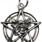 Fairy Pentagram pewter pencant